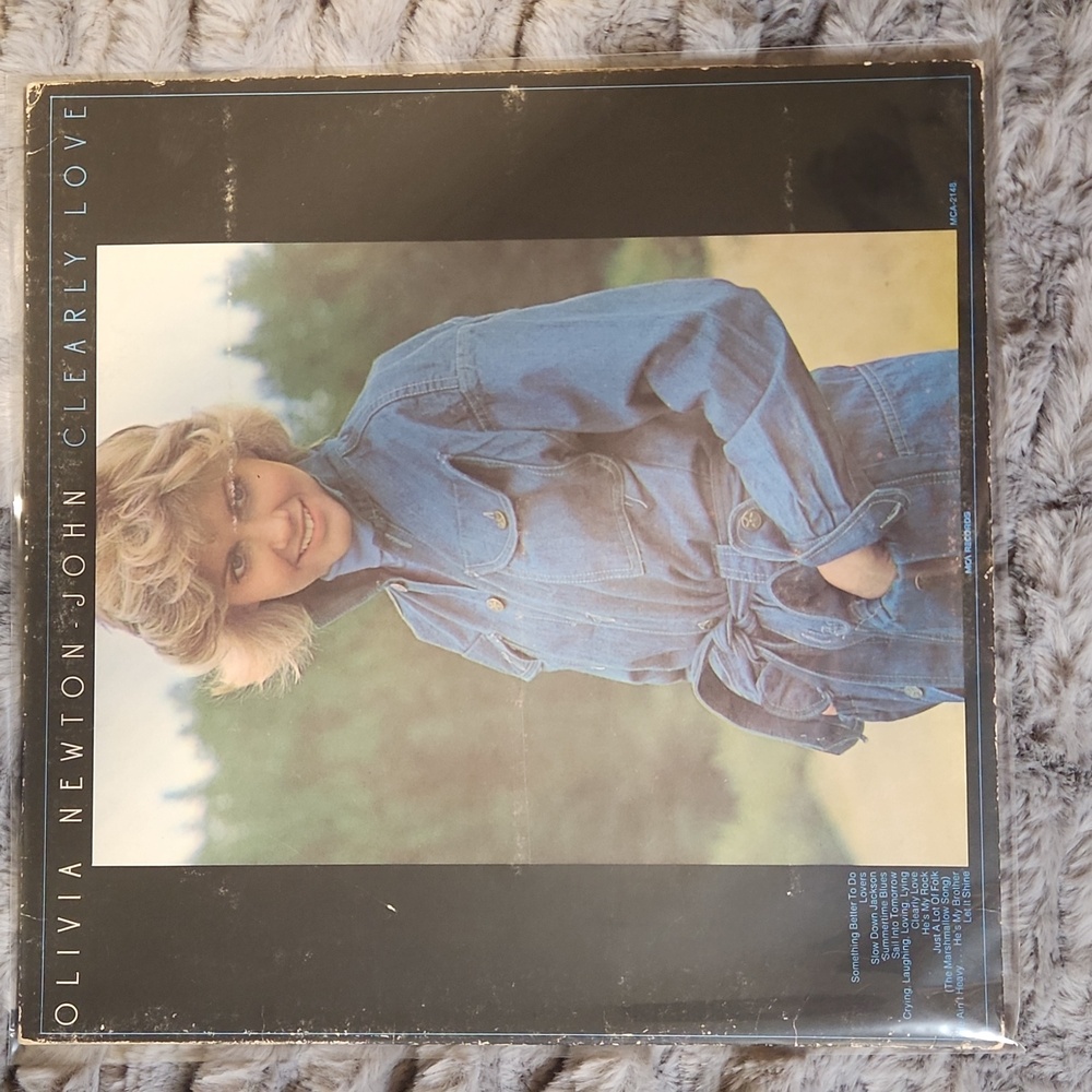 Olivia Newton-John 'Clearly Love' Vinyl Record